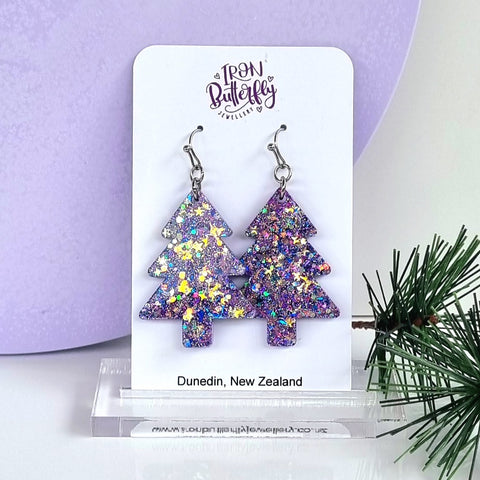 Christmas Tree - Purple Holo