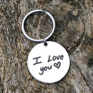 Forever Scripted Keyring - Round