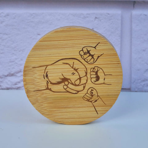 Fist Bump Bamboo Opener