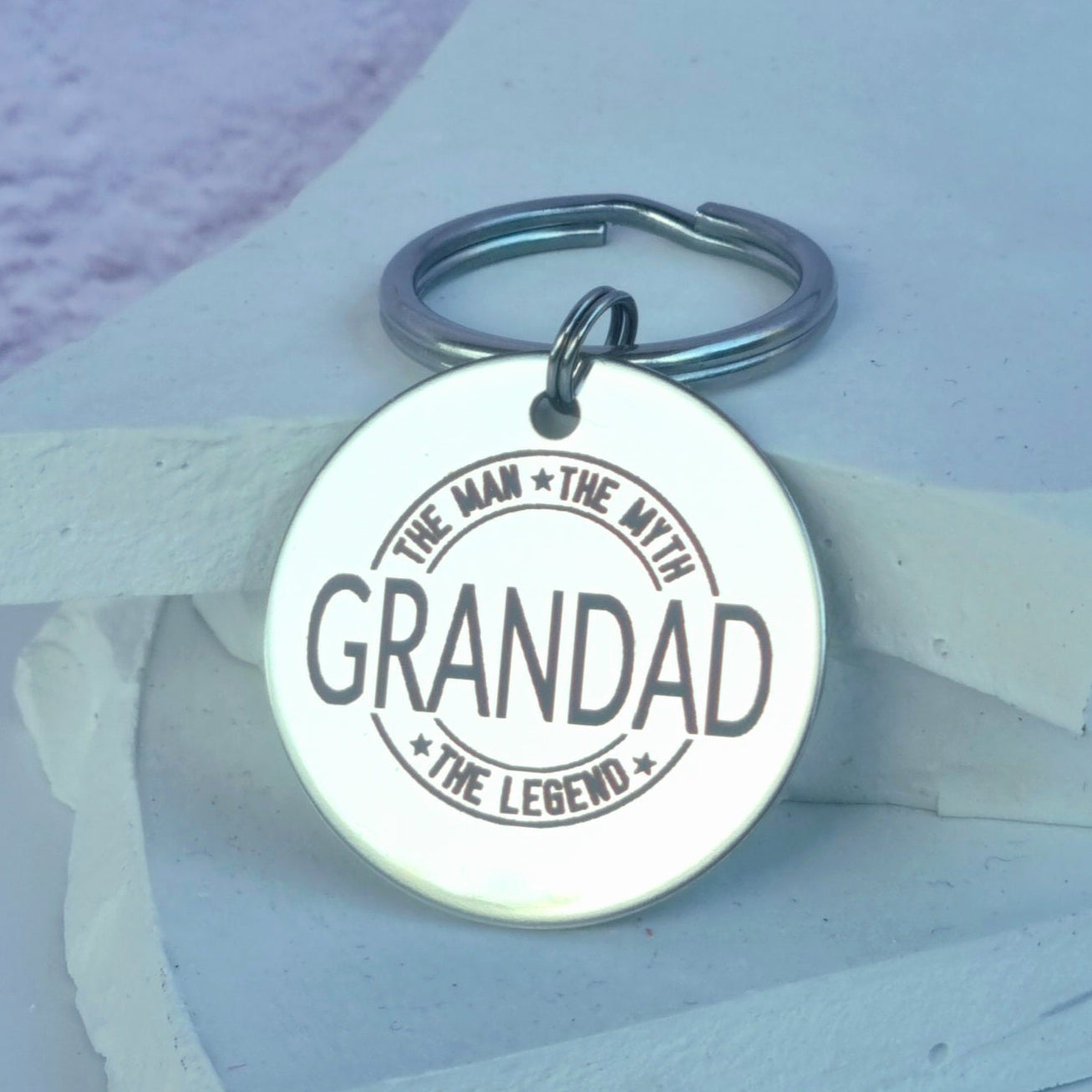 Man, Myth, Legend Keyring