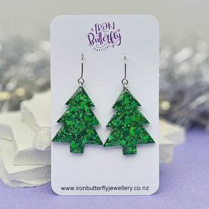 Christmas Tree - Green Glitter