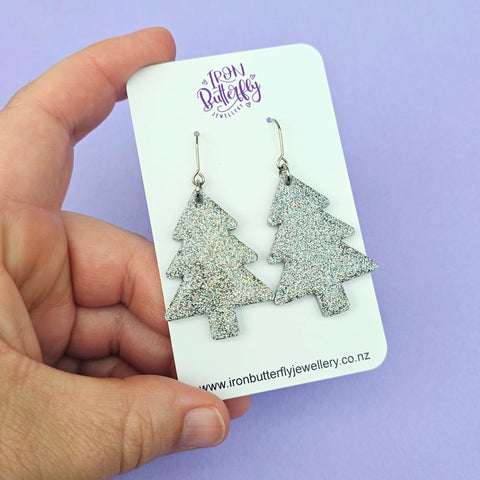 Christmas Tree - Silver Holo
