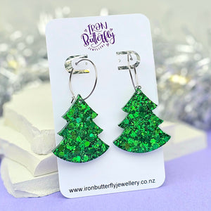 Christmas Tree Hoop - Green