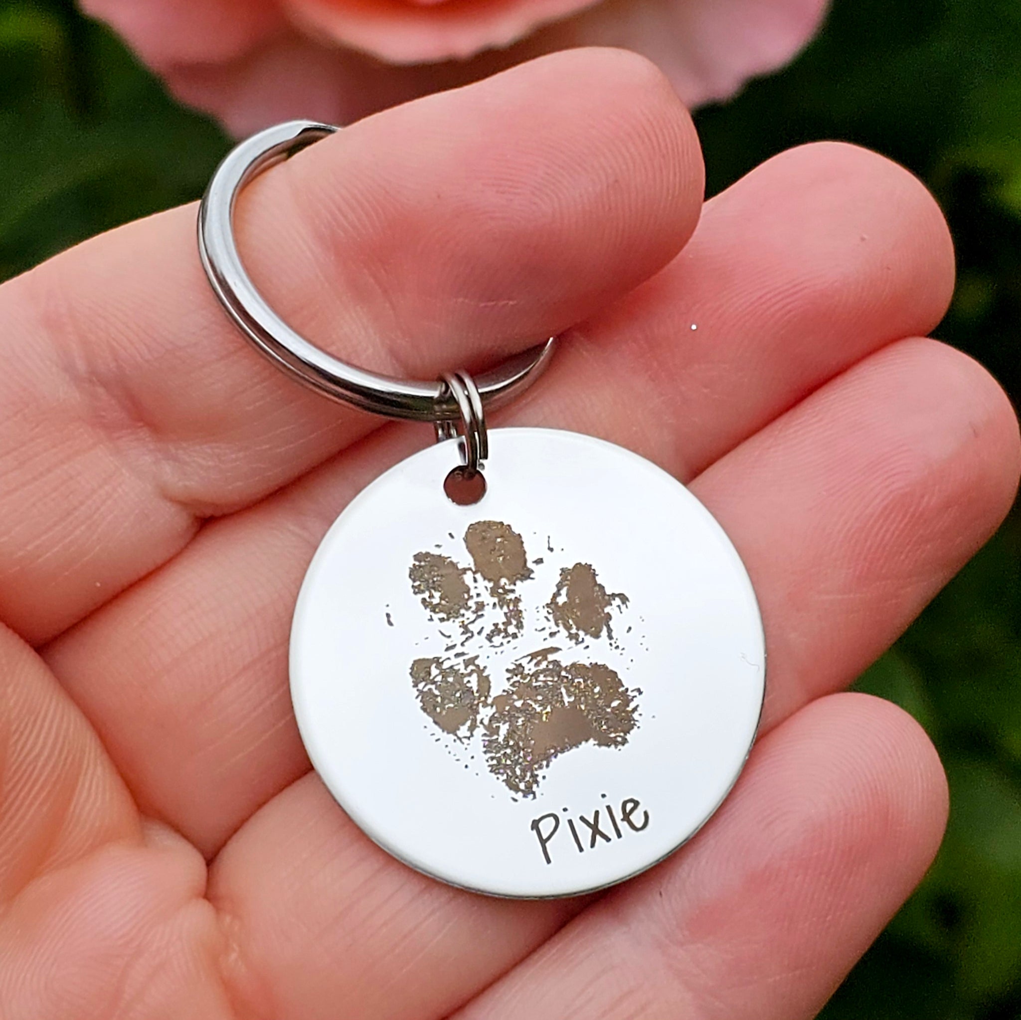 Precious Prints Keyring - Round