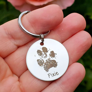 Precious Prints Keyring - Round