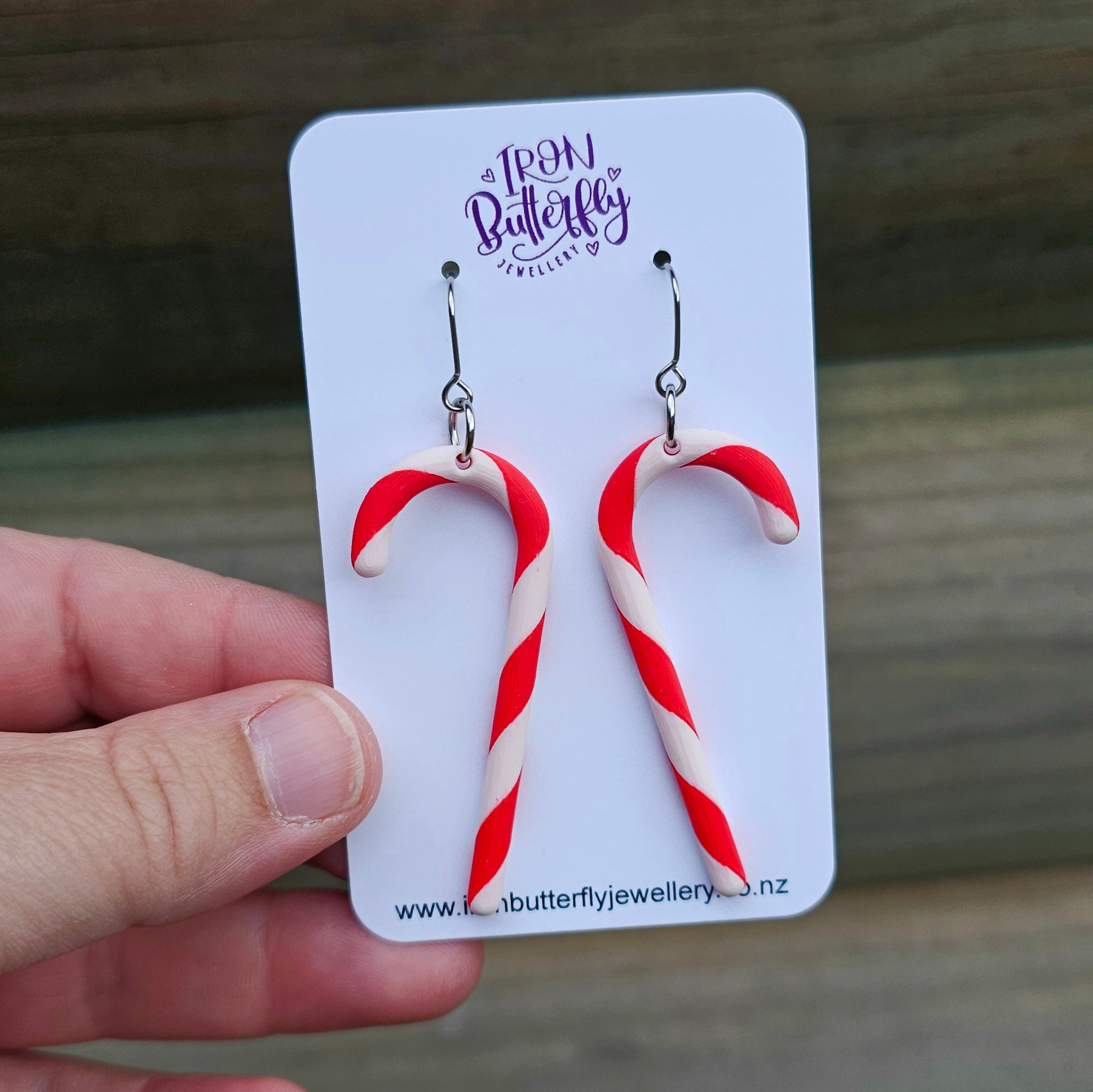 Candy Cane Earrings