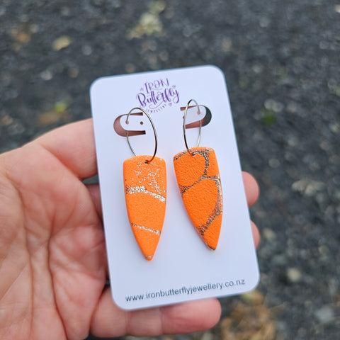 Greta Hoops - Orange