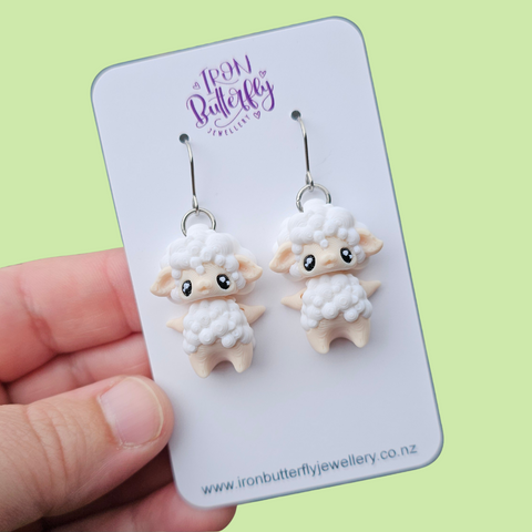 Animal Earrings - Sheep