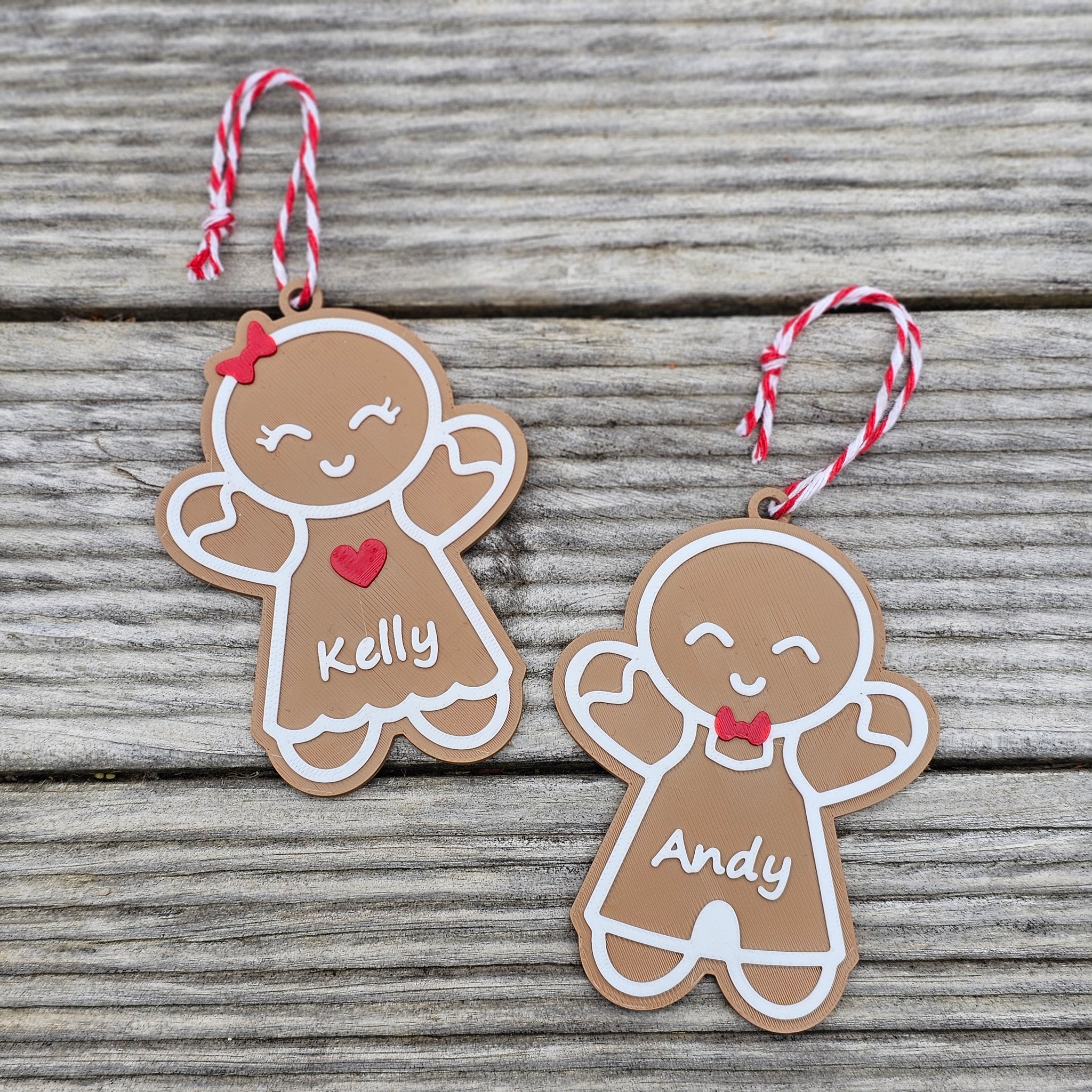 Personalised Decoration - Gingerbread Person