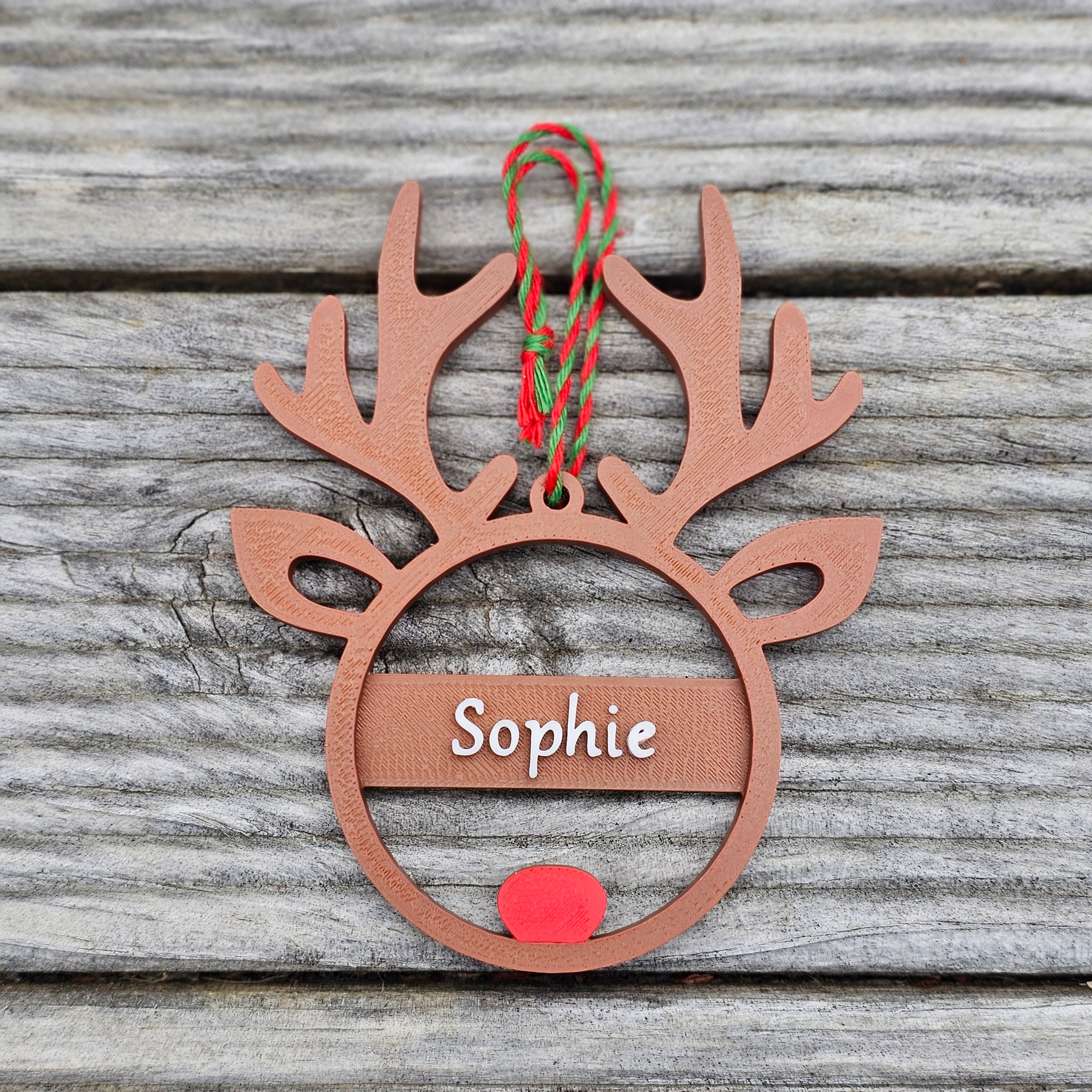 Personalised Decoration - Reindeer