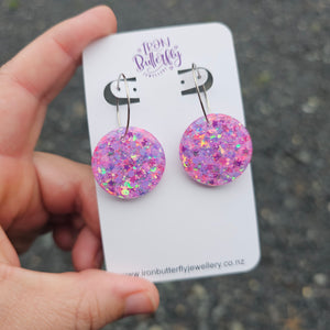 Round Hoop - Pink & Purple