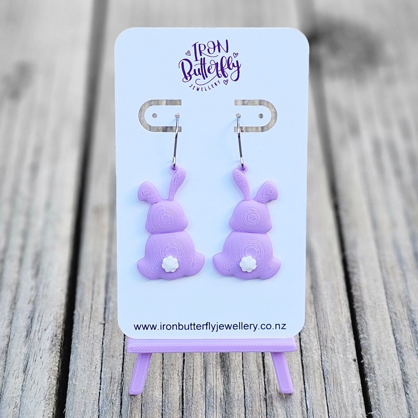 Cotton Tail Bunny - Purple