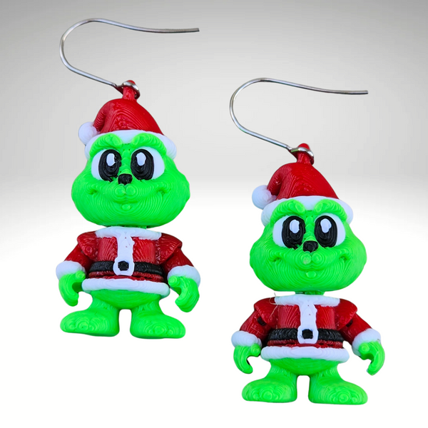 Grinch Earrings