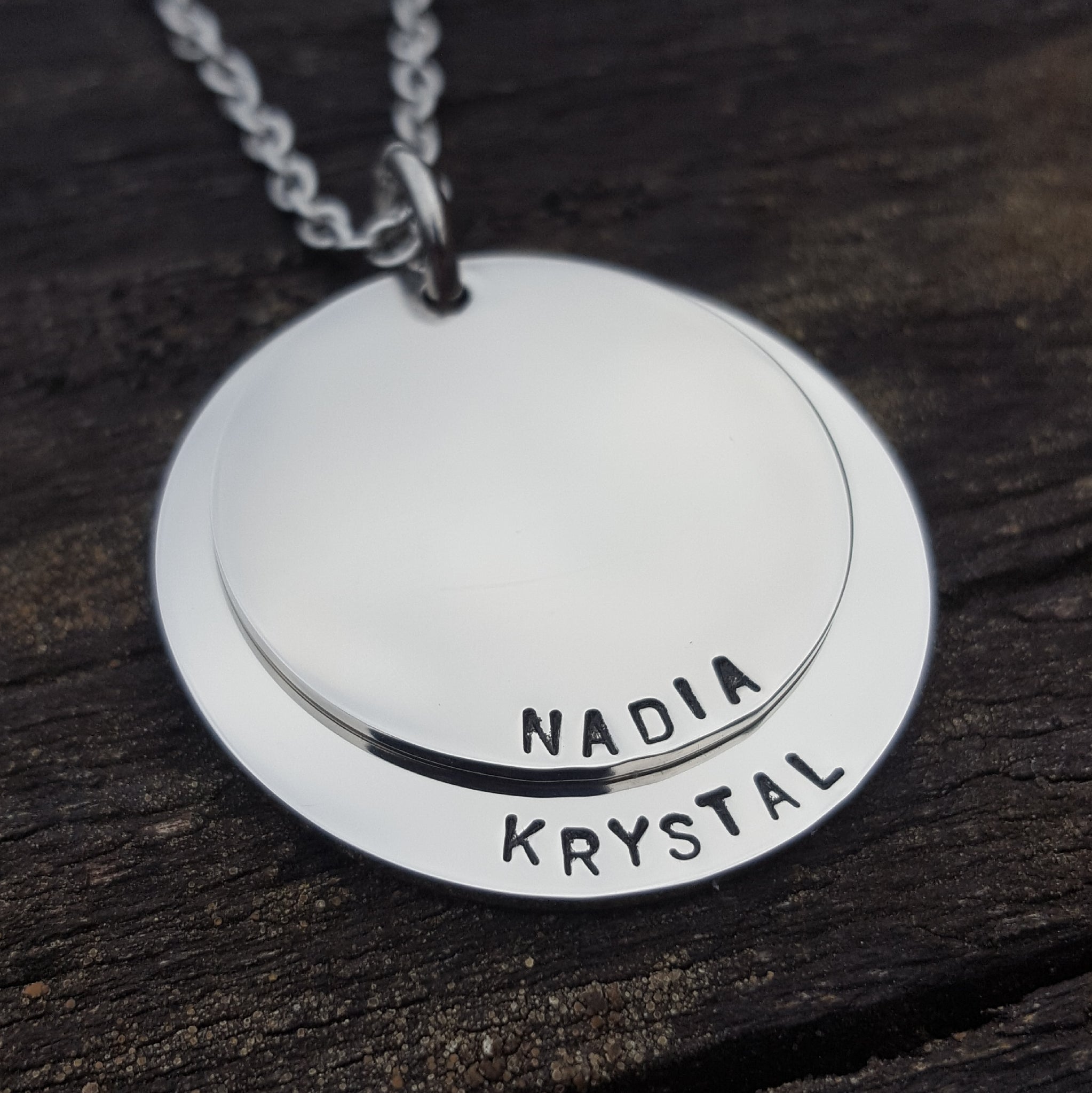 Stacker Pendant - Duo Large
