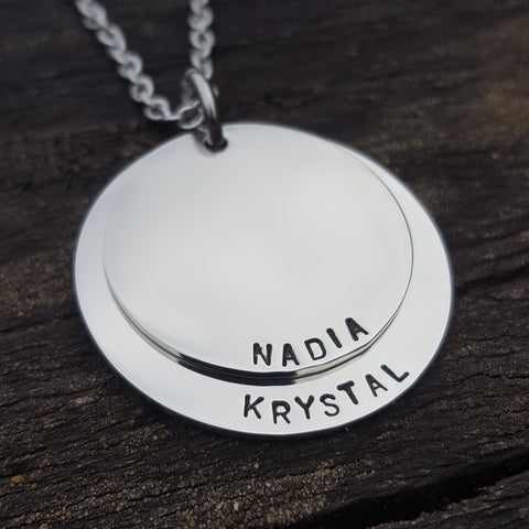 Stacker Pendant - Duo Large