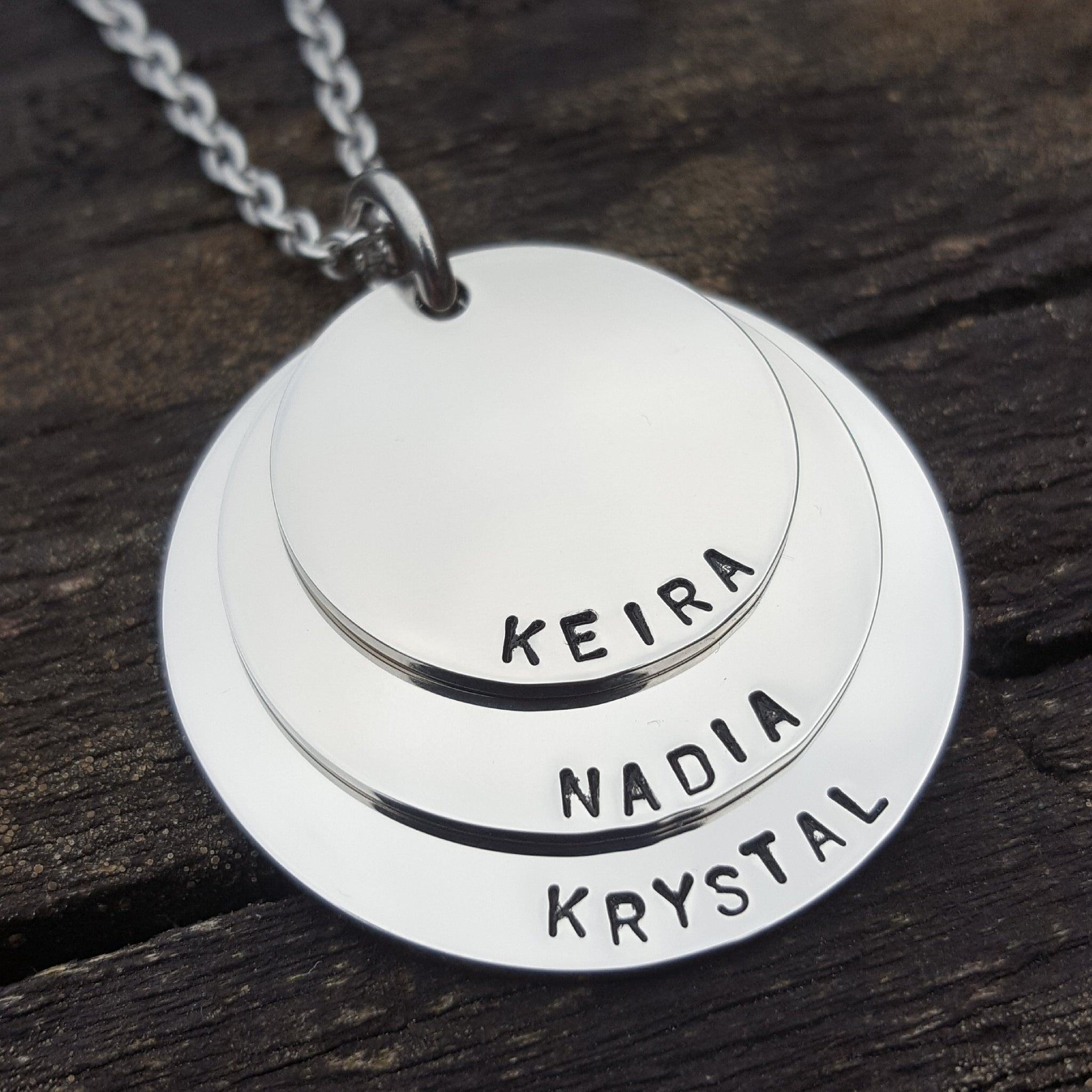 Stacker Pendant - Trio Large