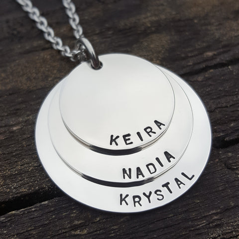 Stacker Pendant - Trio Large