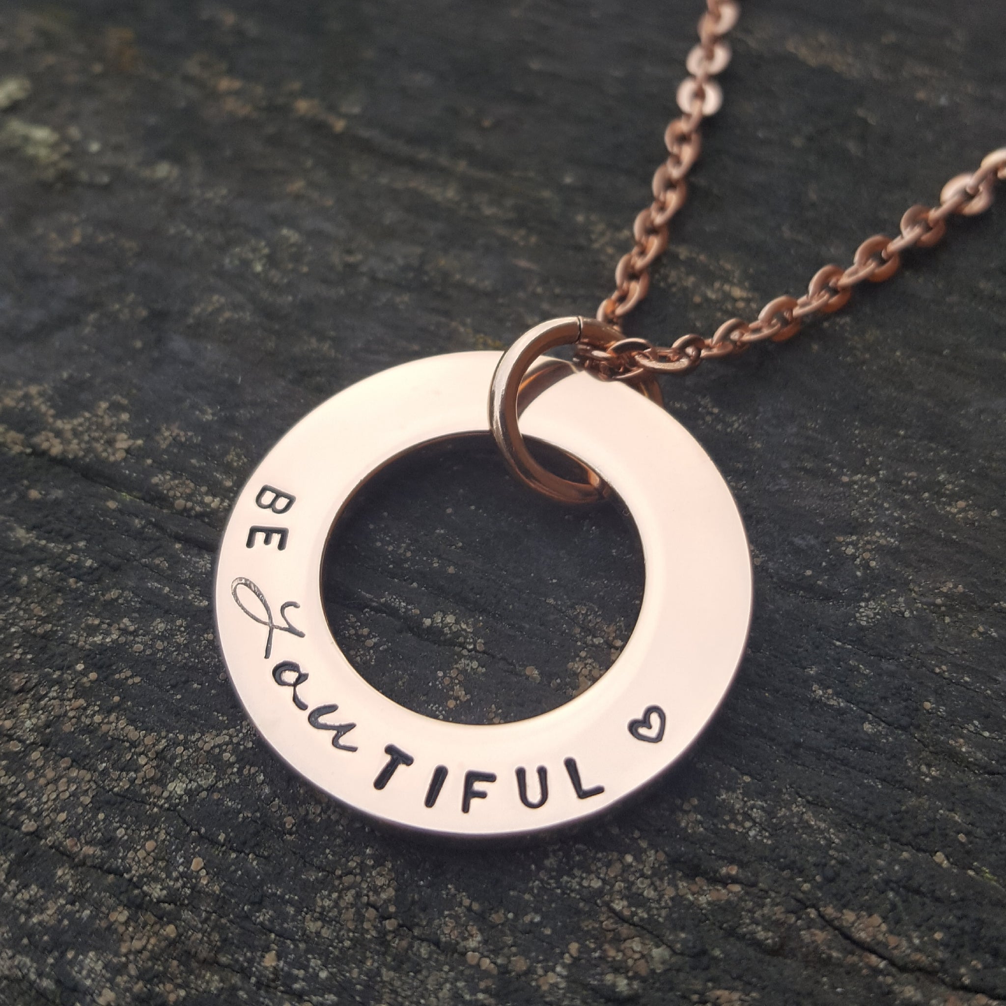 Circle of love pendant deals