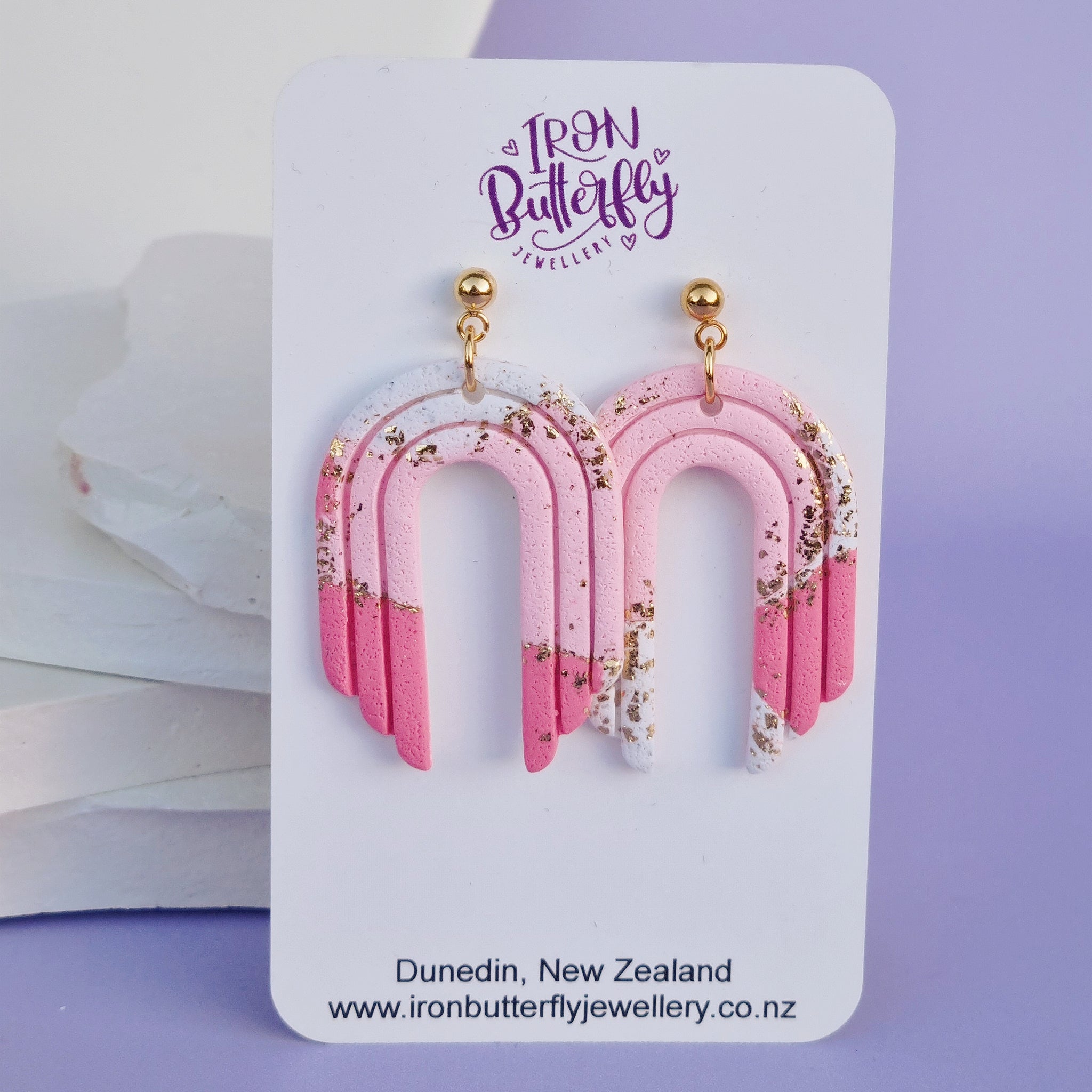 Ava - Pink, White & Gold