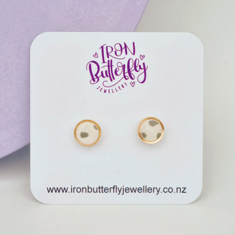 Studs - Animal Print Rounds